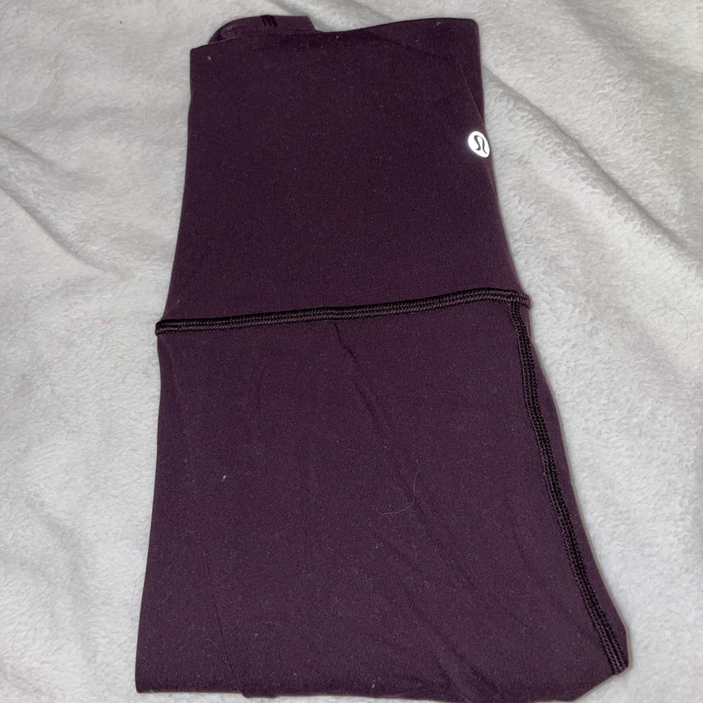 Maroon align leggings